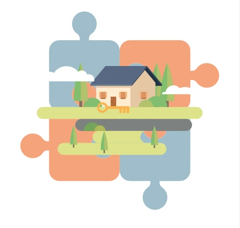Couverture de la brochure du re réseau logement solidaire de Saint-Gilles