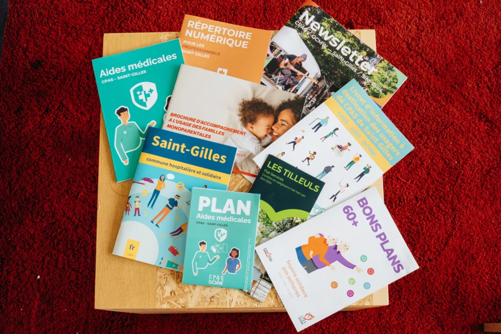 Brochures disponibles à l'accueil