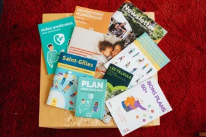 Brochures disponibles à l'accueil